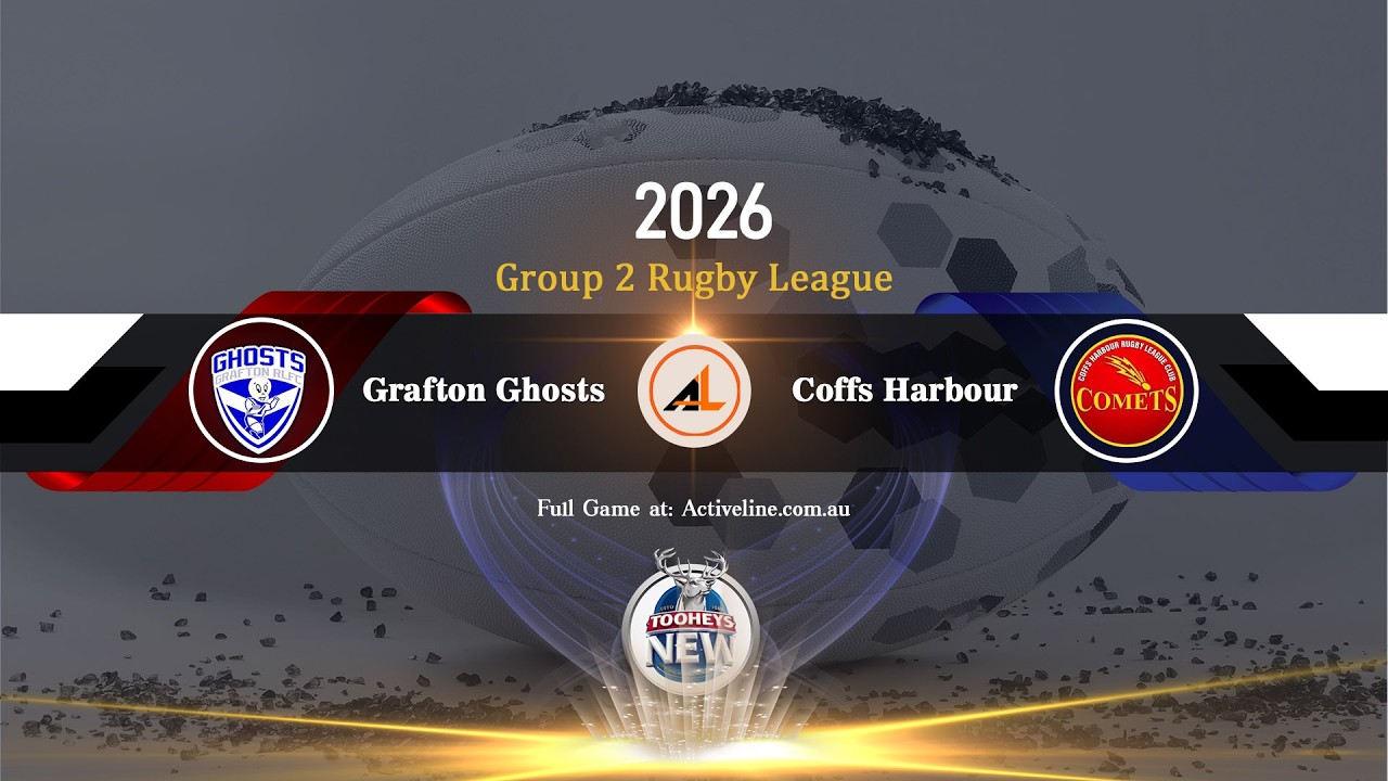 Reserve Grade -  Grafton Ghosts VS Coffs Comets - Group 2 Rugby League  2026