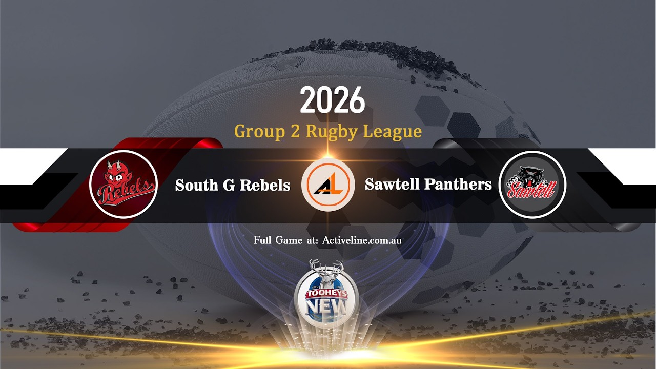 First Grade - South Grafton Rebels - VS - Sawtell Panthers  - Group 2 Rugby League  2026