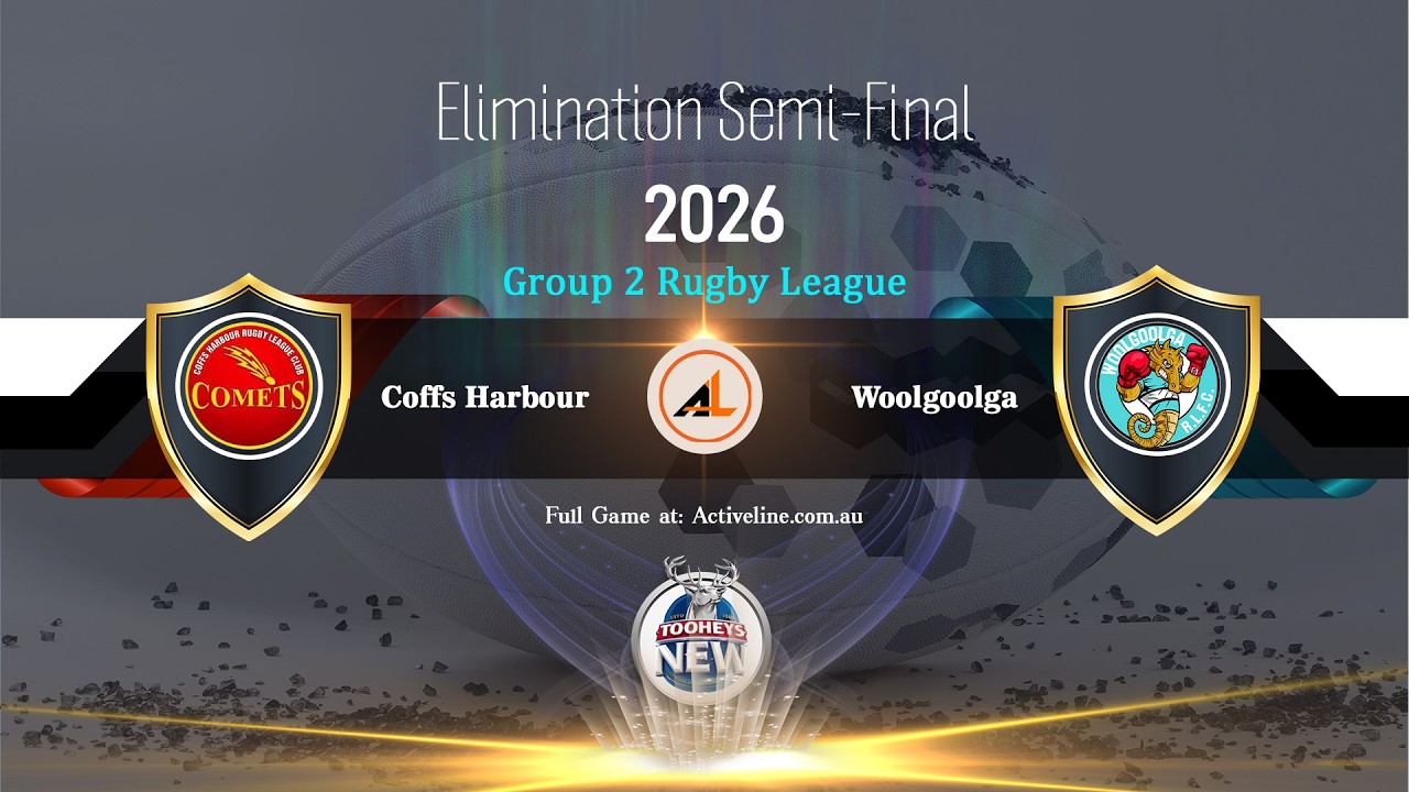 Under 18s  - Coffs Harbour vs Woolgoolga - Group 2 Rugby League  2026