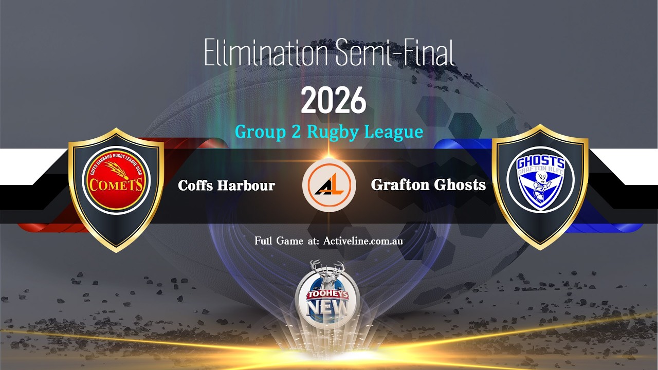 Reserve Grade -  Coffs Harbour vs Grafton Ghosts - Group 2 Rugby League  2026