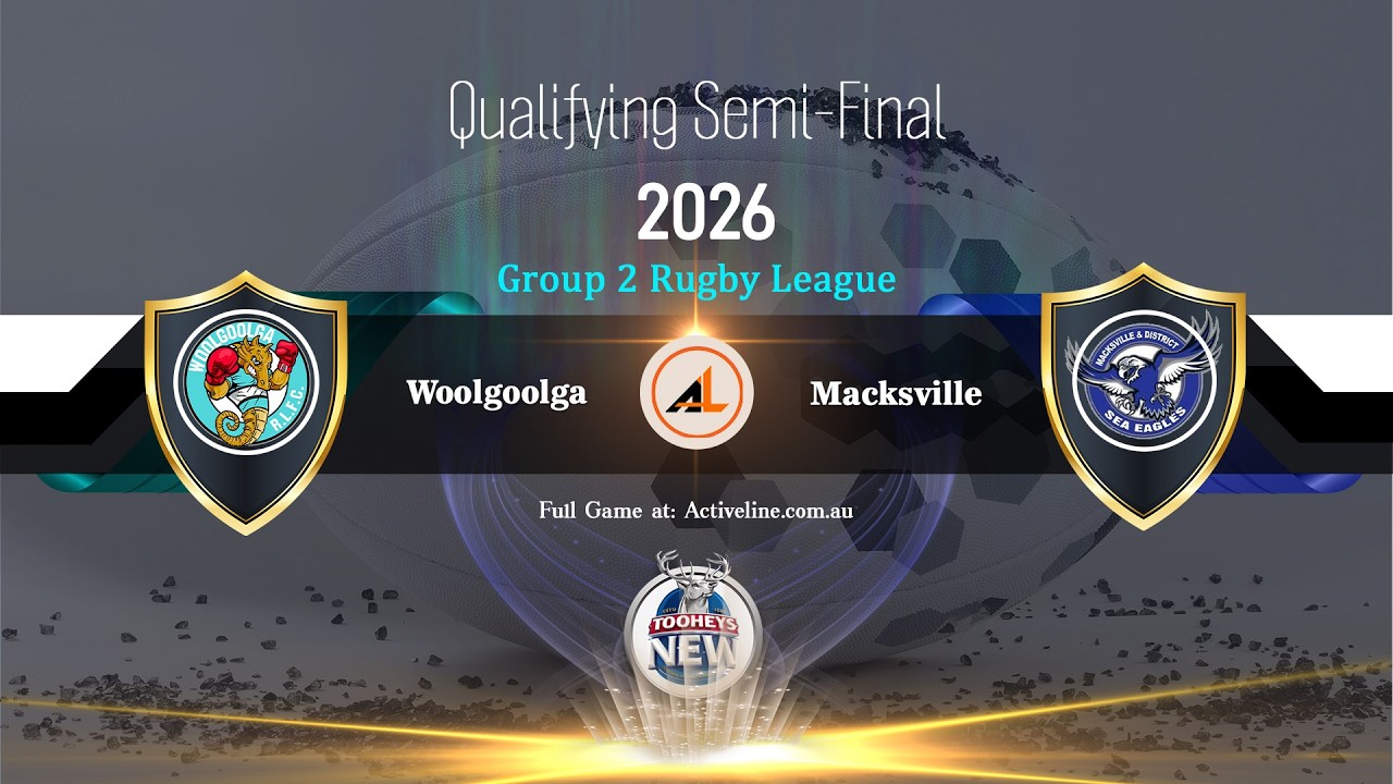 First Grade - Woolgoolga vs Macksville - Group 2 Rugby League  2026